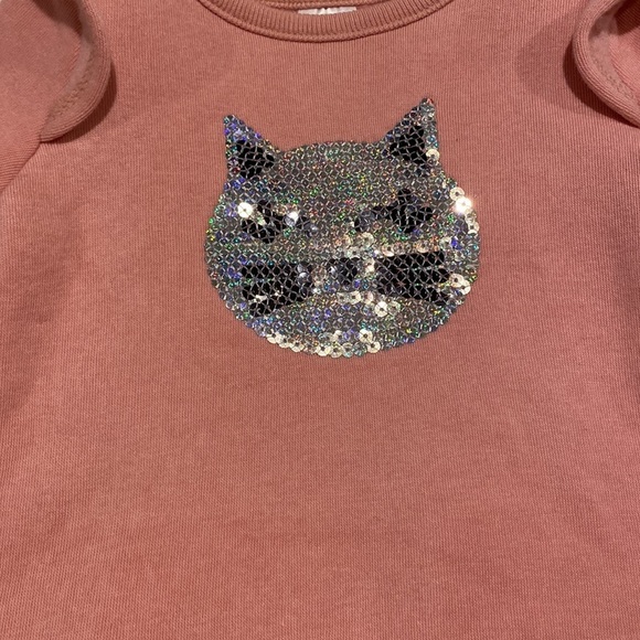 NWT Carter’s cat sweatshirt size 6m - Picture 2 of 3